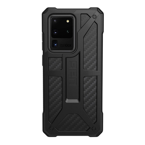 UAG-GLXS20ULT-P-CF カーボンファイバー [Galaxy S20 Ultra用 MONARCHケース]