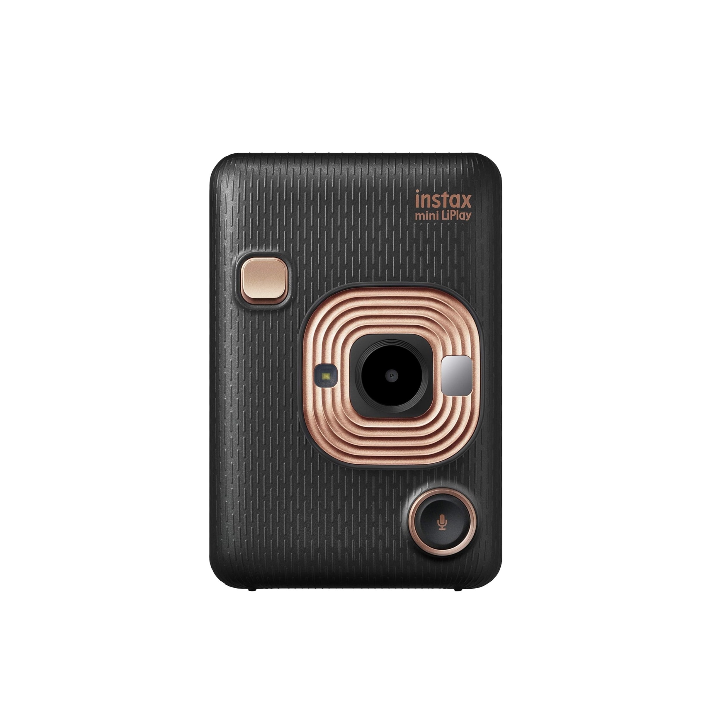 チェキ インスタントカメラ/スマホプリンター instax mini LiPlay エレガントブラック INS MINI HM1 ELEGANT