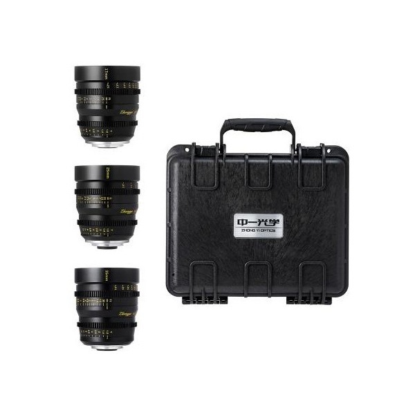 中一光学 SPEEDMASTER T1.0/MFT3 [CINEMA マイクロフォーサーズ用3本セット(17mm T1.0+25mm T1.0+35mm T1.0)]