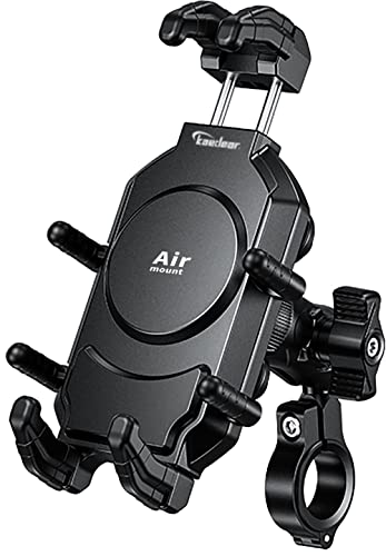 Kaedear(カエディア) バイク スマホホルダー 携帯ホルダー バイク用スマホホルダー 振動吸収 マウント Airマウント 一体型, デビルホーン/Air Mount KDR-M26C (スマホホ