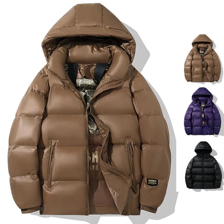 ダウンジャケット メンズ ダウンコート 防風 防寒 暖かい フード付き ビジネス 軽量 冬物 大きいサイズ