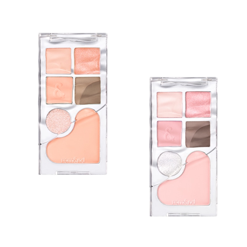 ベアレイヤーパレット1+1 #01 apricot mood,#02 strawberry mood