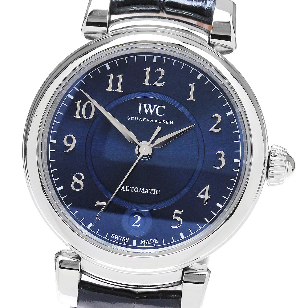 IWC SCHAFFHAUSEN IW458312 ダ・ヴィンチ・オートマティック 36 デイト 自動巻き メンズ 保証書付き_832318【中古】