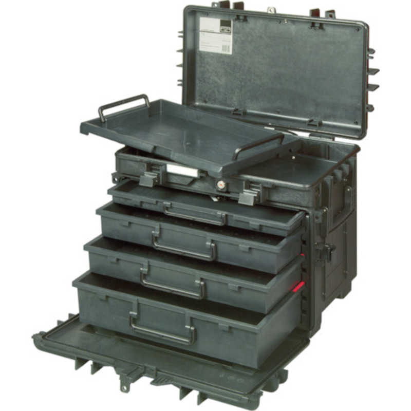 スナップオンツールズ　バーコ 4段式リジットキャスターケース　4750RCWD4