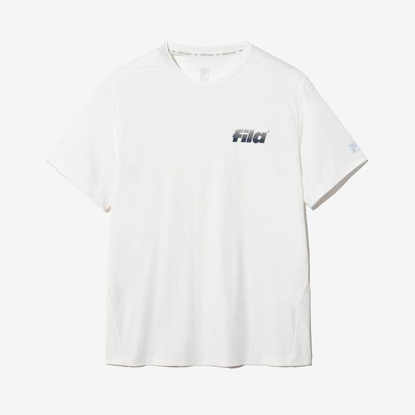 [FILA] アクアエックス クーリング 半袖Tシャツ (FS2RSH2206U_OWH)
