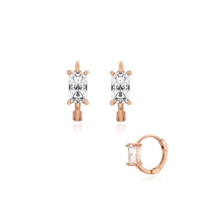 ピアス STONEHENgE SHe 14K One Touch Earrings STONEHENgE Crossing 14K One Touch Earrings