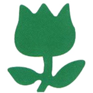 （まとめ）Carla Craft クラフトパンチM CP-2 チューリップA(×5セット)