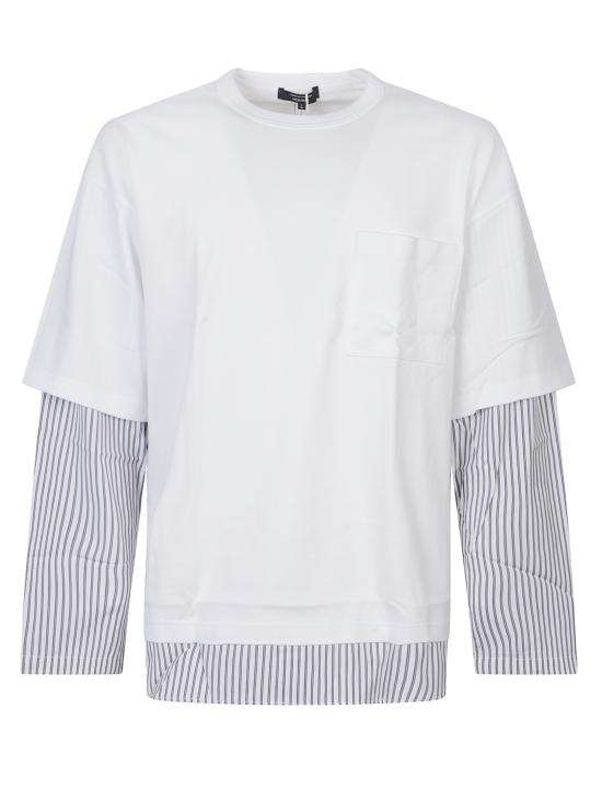 COMME DES GARCONS Men T-Shirts HQT006051 2 White
