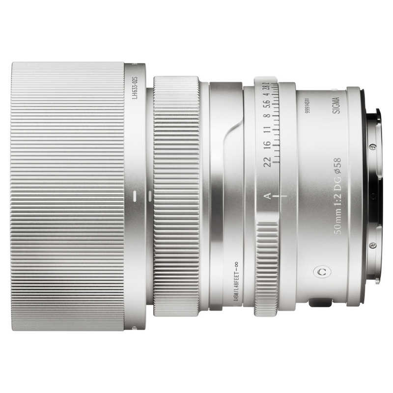 シグマ　カメラレンズ 50mm F2 DG Contemporary シルバー （ ライカL / 単焦点レンズ ） 　50MMF2DG