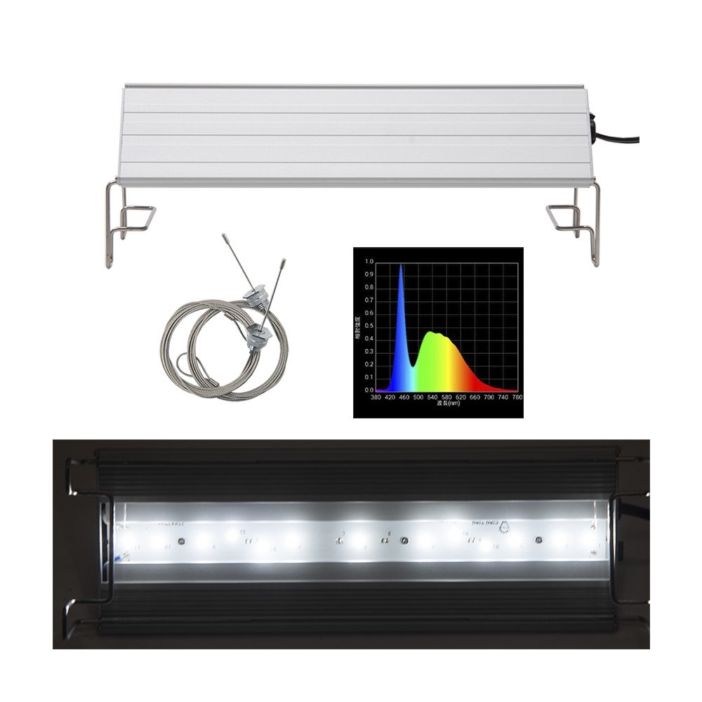 アクロ　ＴＲＩＡＮＧＬＥ　ＬＥＤ　ＢＲＩＧＨＴ　３００　１９５０ｌｍ　高光量　水草　水槽　照明　熱帯魚　アクアリウム　ライト　ＣＲＣ10―15―10―20―10