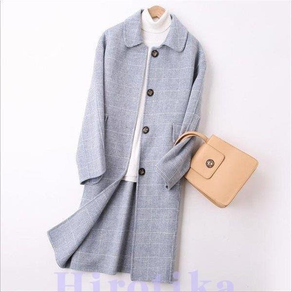 チェスターコート レディース ロング丈 秋冬アウター 無地 ラシャコート レディース ジャケット 通