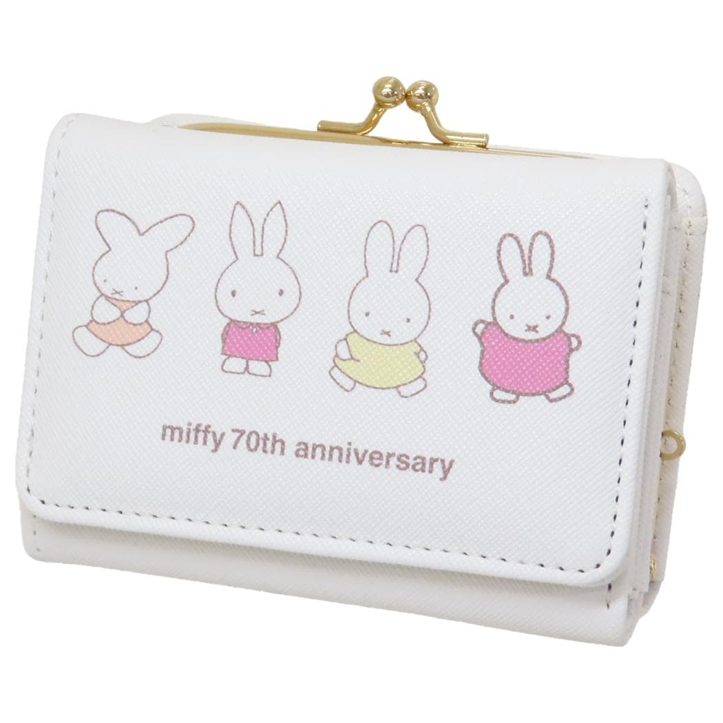 ミッフィー ミニウォレット 三つ折りがま口財布 ディックブルーナ 絵本キャラクター グッズ