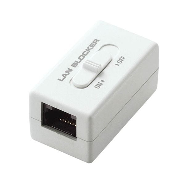 エレコム RJ-45中継コネクタ 10/100BASE-TX対応 LD-DATABLOCK01 1個 (×10セット)