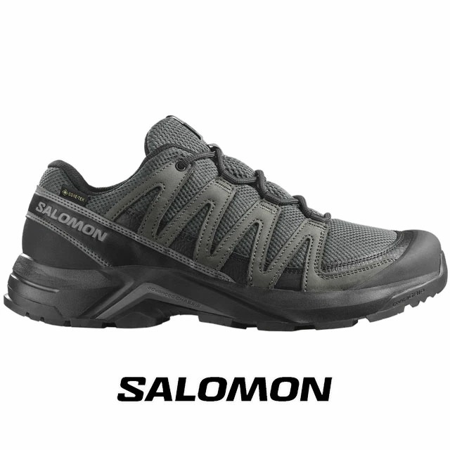 サロモン メンズ スニーカー X-アドベンチャー リーコン ゴアテックス 防水 滑りにくい ハイキングシューズ 大きいサイズ 31cm ローカット アウトドア トレーニングシューズ 478092 アス