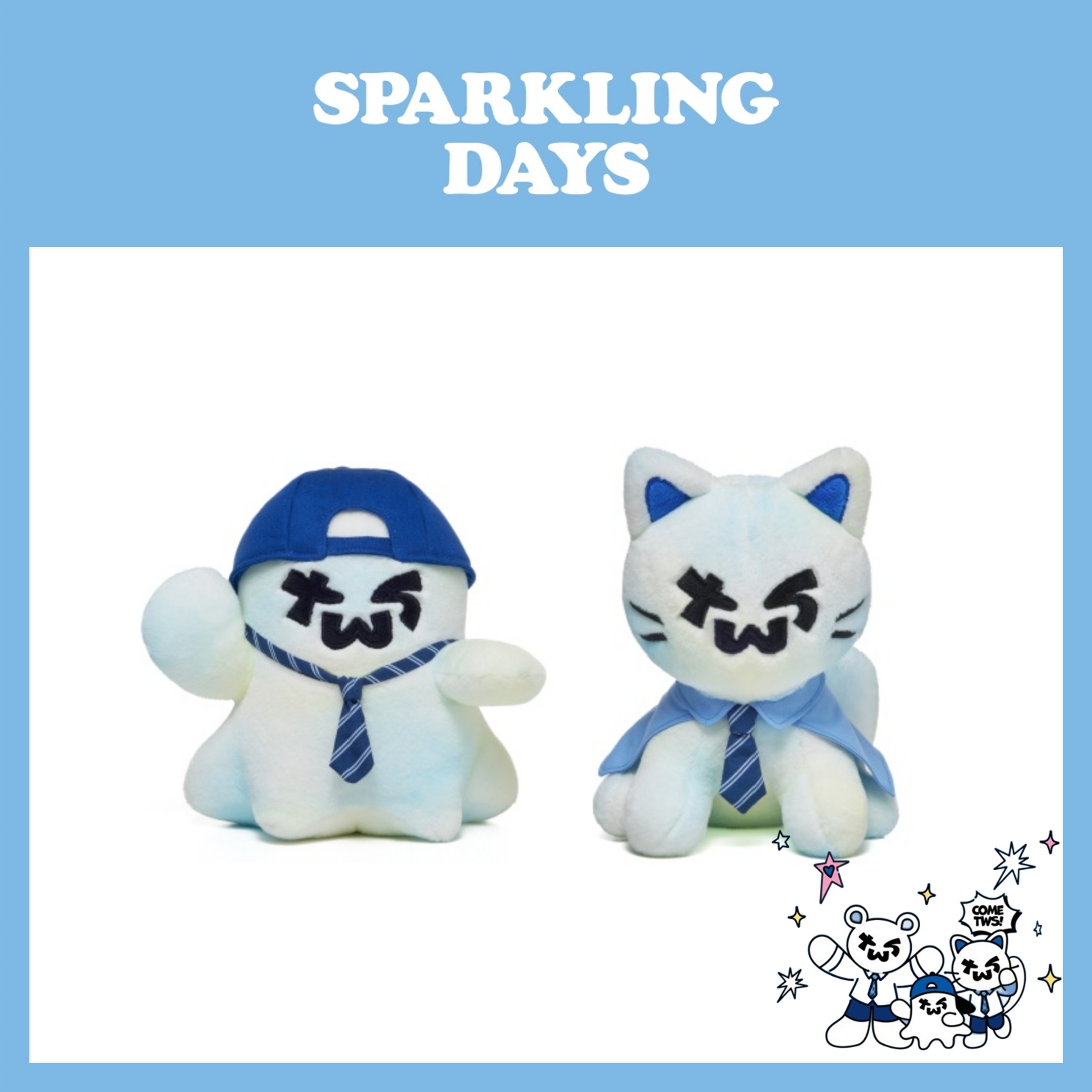 【国内発送】 【公式】 バージョン選択 TWS 【 PLUSH DOLL 】 Debut 1st Anniversary SPARKLING DAYS : THE AZIT