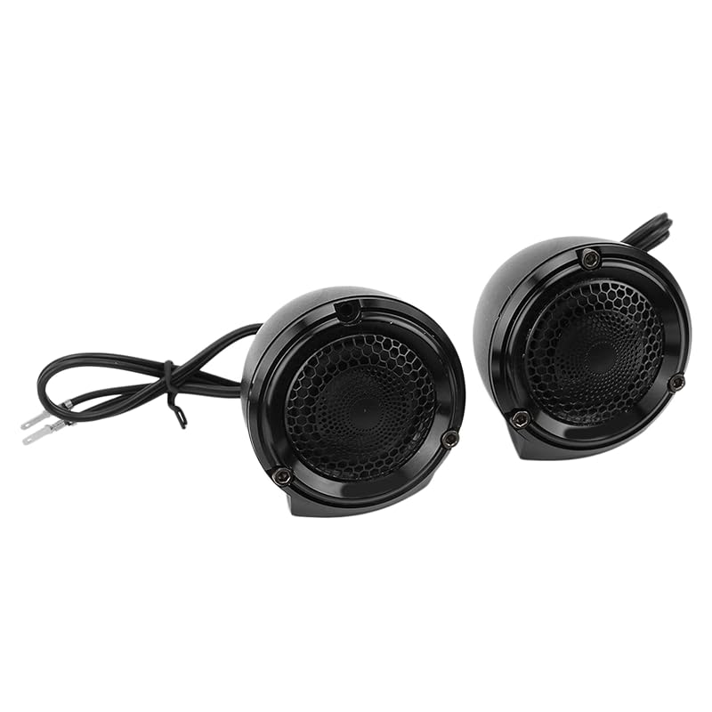 高効率ドームツイータークリアなステレオサウンド92dB 4オーム小型取り付け簡単ABS +金属最大120Wカーオーディオシステム用汎用クロスオーバー耐摩耗性