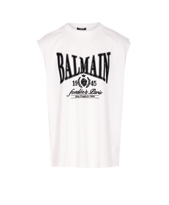 BALMAIN Men Tunic Tops ED006GF46 GAB White