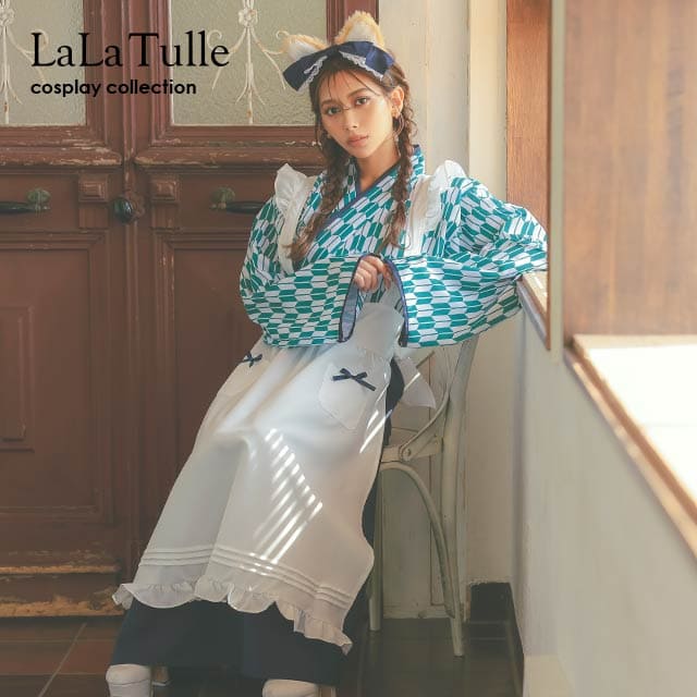 ハロウィンコスプレ 犬 いぬ 袴 和装 和服 メイド服 コスプレ 4点セット カチューシャ 衣装 仮装 キャバ ドレス キャバ嬢 レディース 女性 コスチューム セクシー エロ 過激 ハ