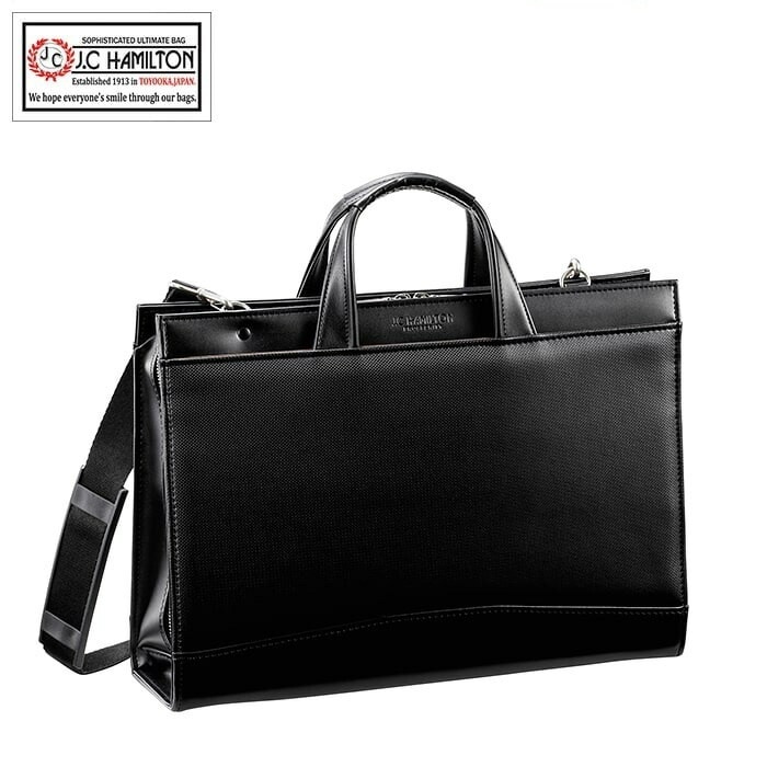 大開き ブリーフケース ビジネス 豊岡製鞄 #22331 ジェイシーハミルトン hira39