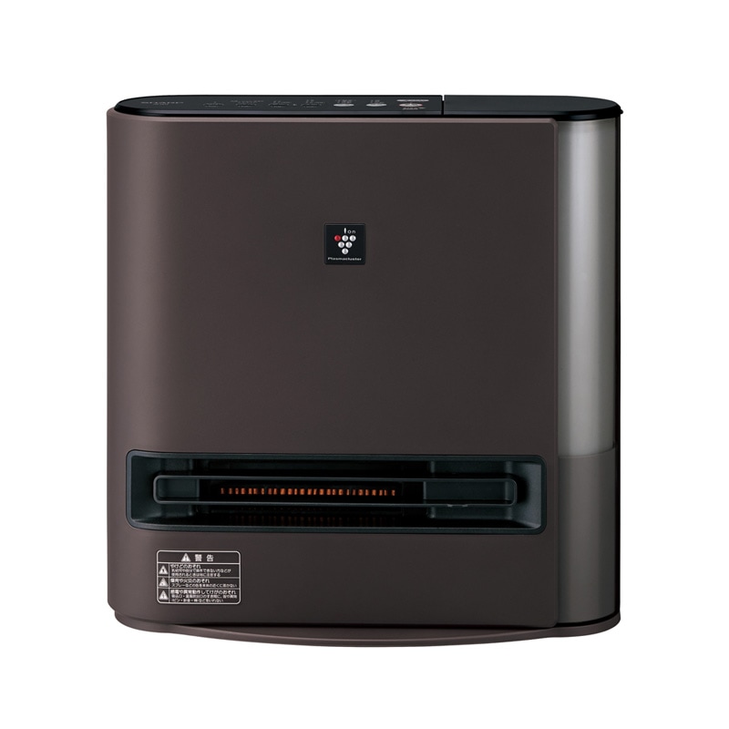 シャープ SHARP プラズマクラスター 加湿セラミックファンヒーター ダークブラウン HX-TK12-T