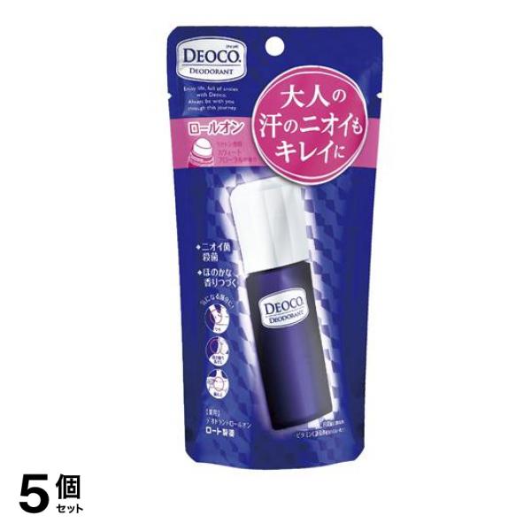 DEOCO(デオコ) 薬用デオドラントロールオン 30mL 5個セット 4,238円