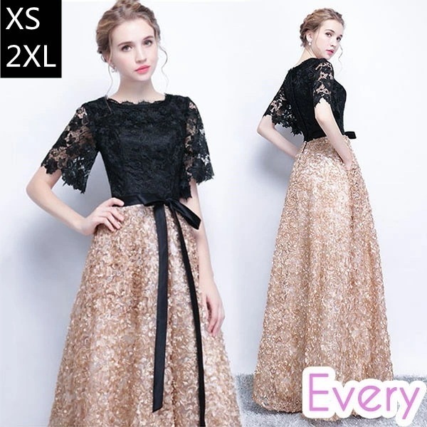 【期間特典】ロングドレス 演奏会 黒 フォーマル ワンピース 母親 結婚式 袖あり ロングドレス ミセス向けドレス 大きいサイズ ドレス 大人 ピアノ 発表会 ロングドレス 母親 結婚式 大人 ロング