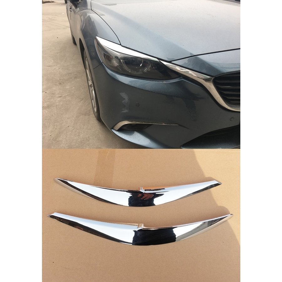 マツダ アテンザ ヘッドライト カバー アイライン