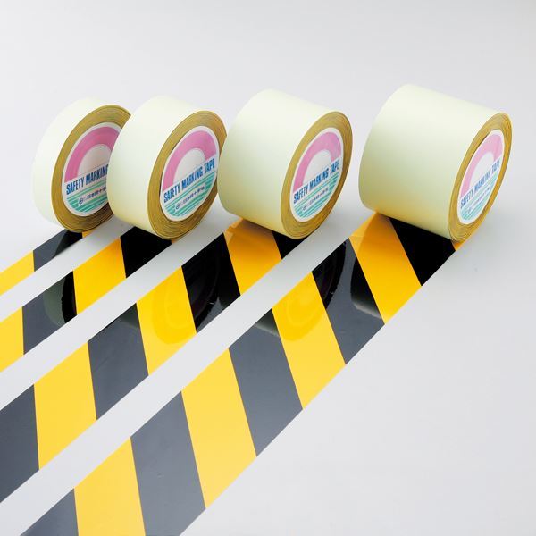 ガードテープ GT-252TR カラー：黄/黒 25mm幅