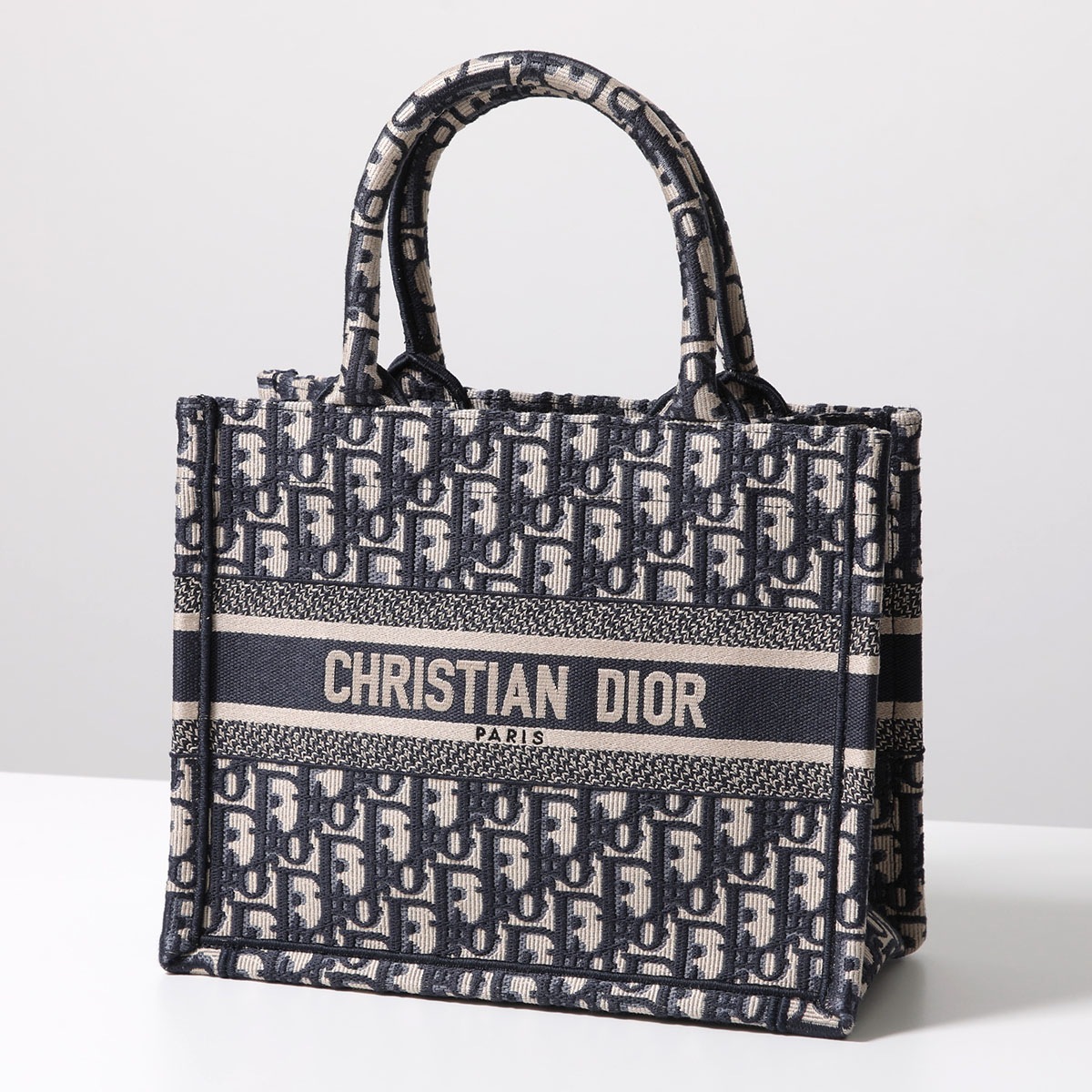 Dior ディオール ハンドバッグ Book Tote ブックトート スモール M1265ZRIW レディース トートバッグ ジャガードロゴ 鞄 M828