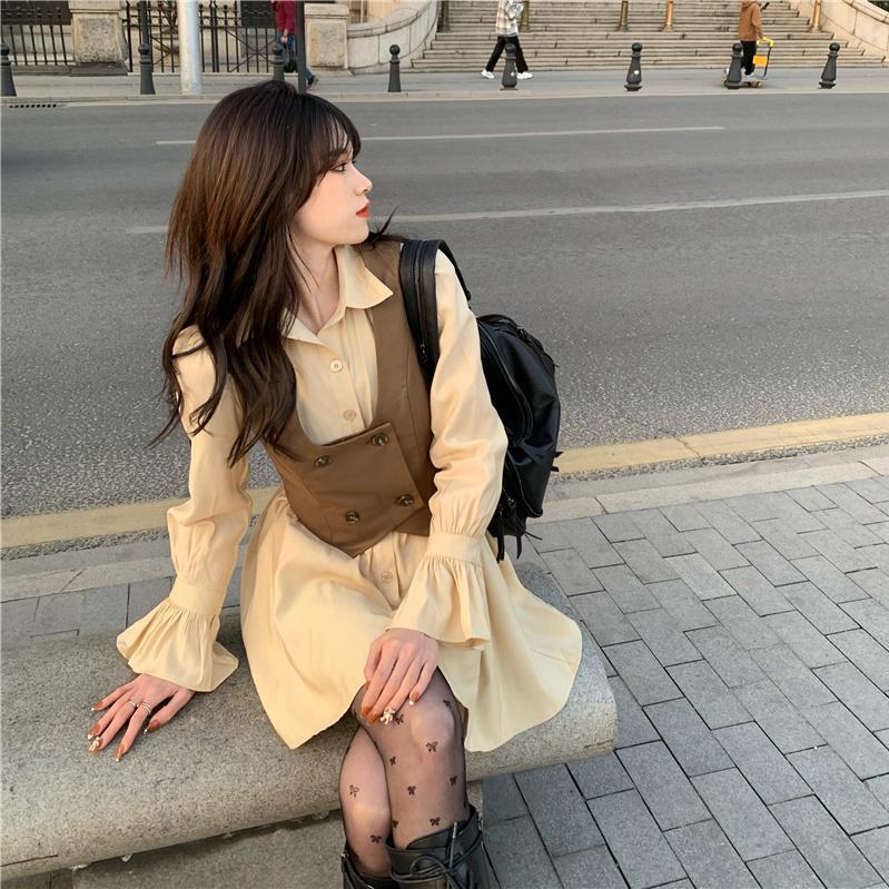 24H限定！体型カバーパーティードレス即納ワンピースワンピースネンワンUVカットひんやり接触冷感焼け防止UVケアUVカットドレスドレス楽チン薄汗ジミ防止ワン韓国ファッションワン夏ワン