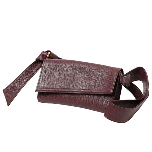 R/E SIDE エアリボンクラッチバッグ 空気のように軽い肩ひも・お財布ポケット付 バーガンディー 28,490円