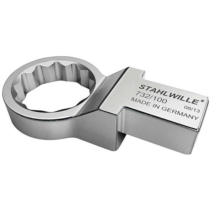 STAHLWILLE　ジョイントサイズ22×28mm トルクレンチ用差替メガネヘッド 55mm　732/100-55