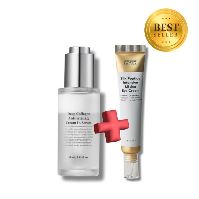 アンチリンクル セラム ＆ リフティング アイクリーム セット