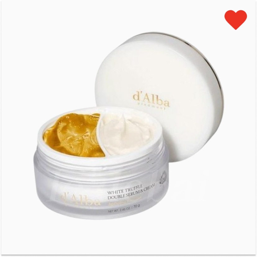 ビーガン ホワイト トリュフ ダブル セラムアンドクリーム 70g (鎮静/弾力/保湿/栄養供給/活力)