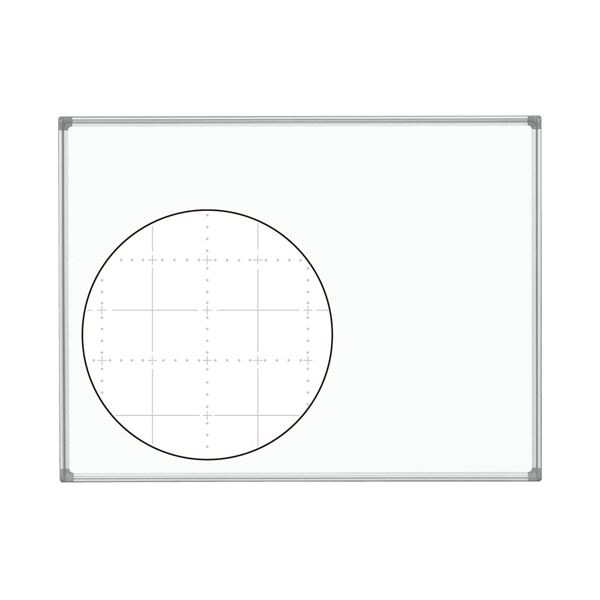 馬印 AXシリーズ 壁掛ホーローホワイトボード 暗線入 1210x920mm AX34XN 1枚