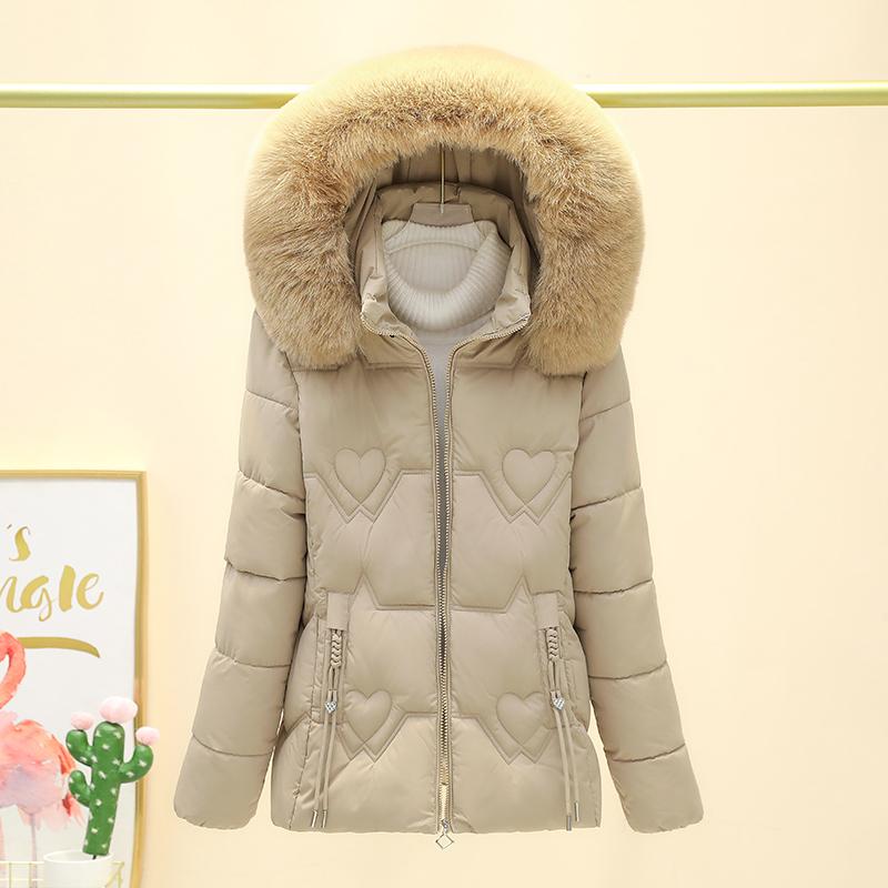 秋服 レディース ファッション オシャレ カワイイ シンプル 大人カワイイ 大きいサイズ ダウン コットンコート ジャケット コットン ジャケット スリム