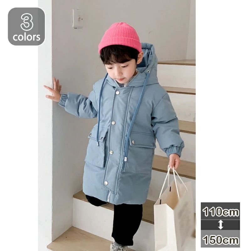 クーポン アウター ダウン コート キッズ ダウンコート 防寒 ジャケット 子供 服 女の子 幼稚園 小学生 子供服 おしゃれ 可愛い かっこいい かわいい ボーイズ ガールズ シンプル 着回し 冬 6,807円