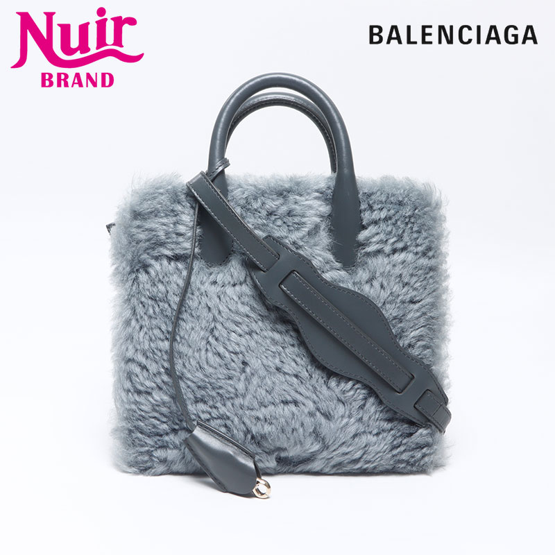 ハンドバッグ グレー WS14519