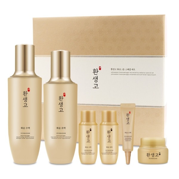 TheFaceShop Yehwadam Hwansaenggo Rejuvenating Radiance Set Toner 160ml + Emulsion 140ml