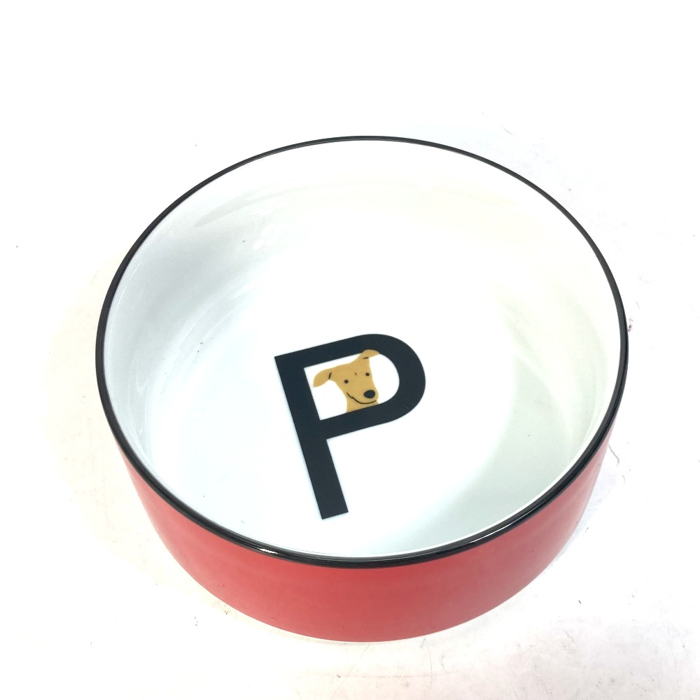 VALENTINO ヴァレンティノ 雑貨 ROCKSTUD PET フードボール 犬 ペット 餌皿 エサ プレート 食器　ドッグ 陶器 ホワイト