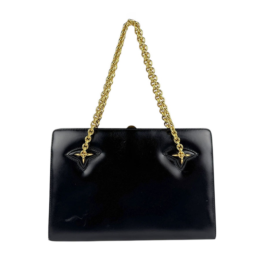 グッチ GUCCI ショルダーバッグ レザー ブラック レディース z5432