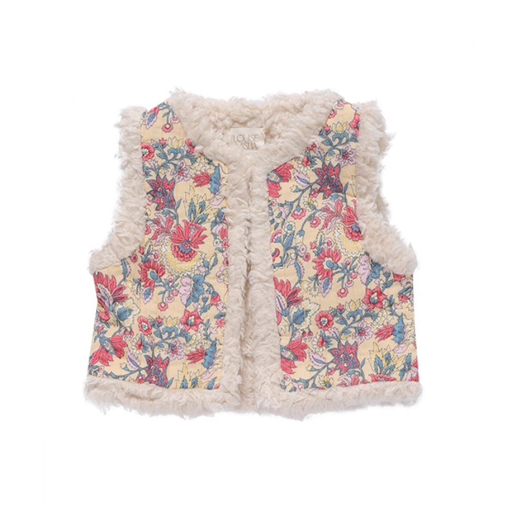Louis Missha GRI-W23-V0131 (マッケンジー) マッケンジーリバーシブルフローラルキッズベスト