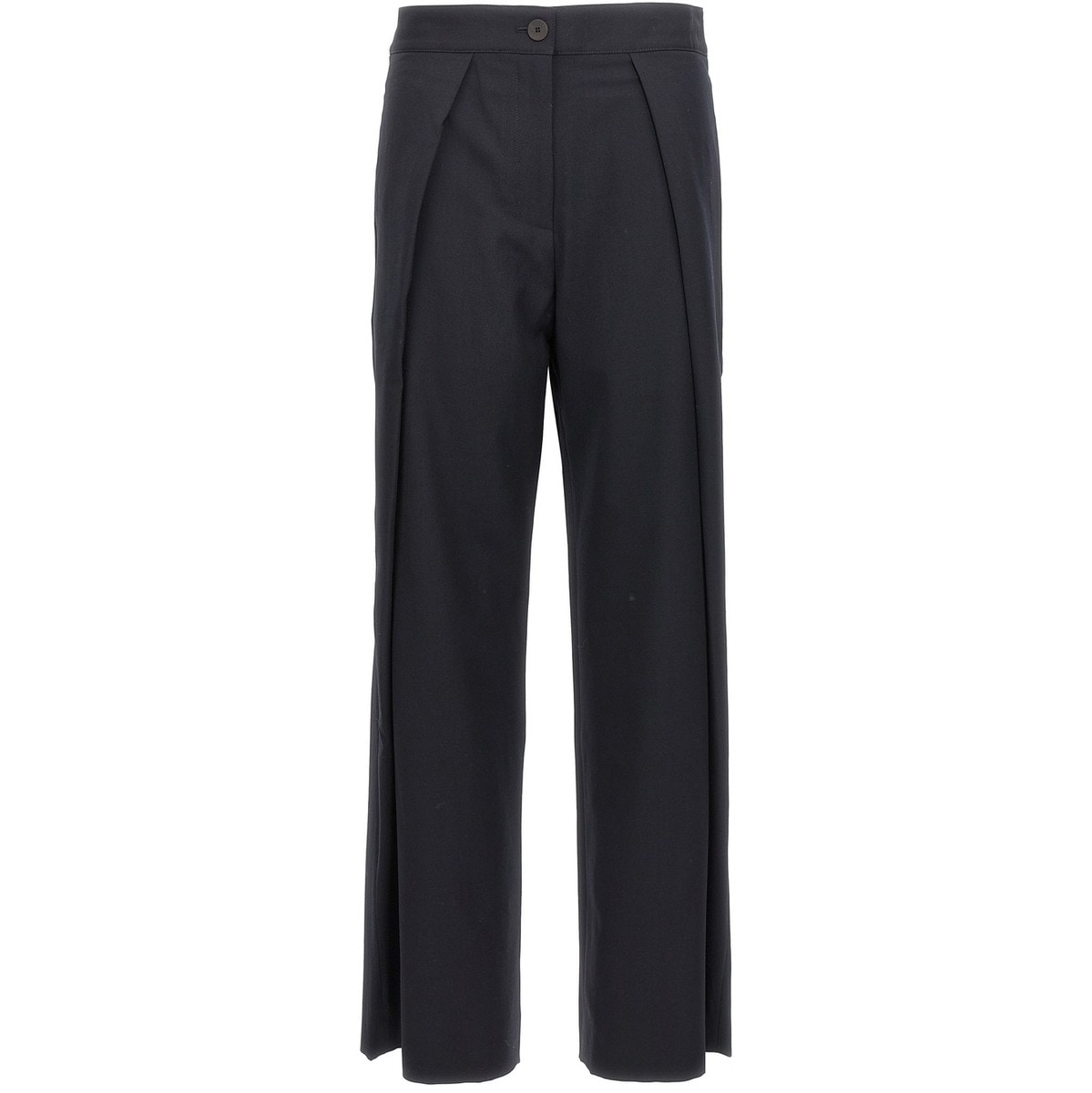 MALARDARKESTNAVY ブルー 秋冬2023 パンツ レディース ju