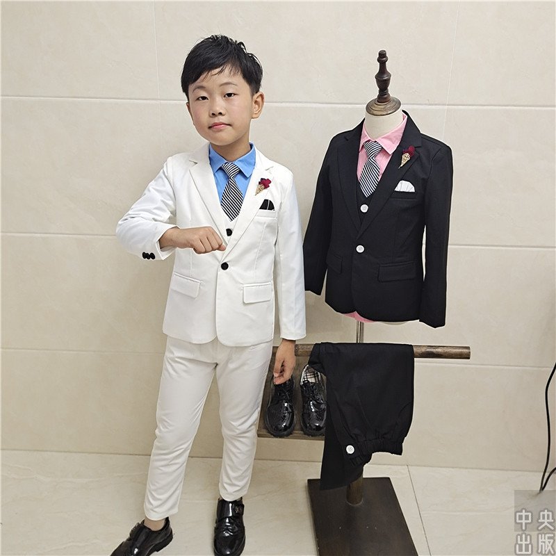 入学式 スーツ 男の子 ブラックフォーマル 3/4/5/6点セット 子供服 110cm120cm130cm フォーマル オシャレ