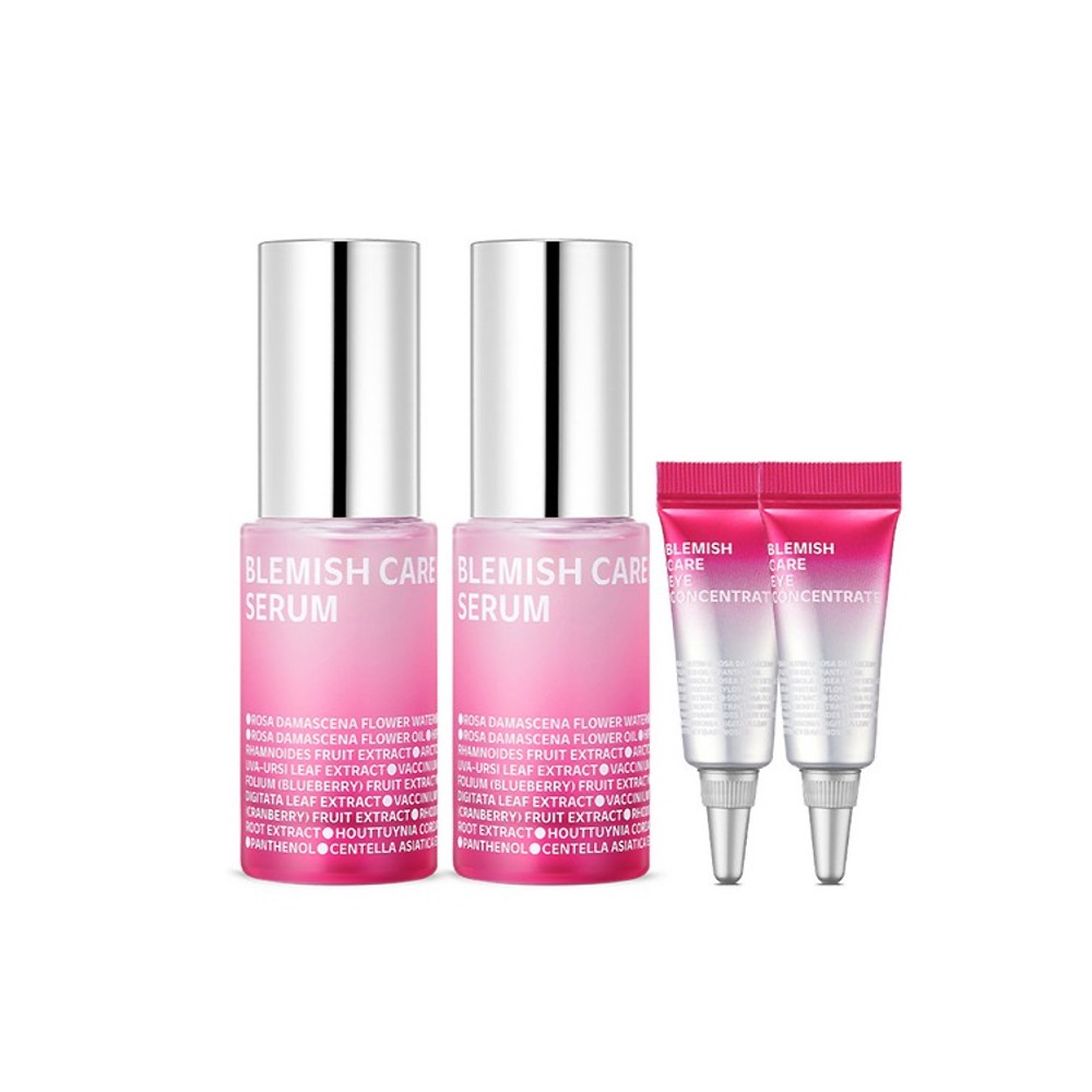 ブレミッシュ ケア アップ ジョブティローズセラム 15ml 2p + アイ コンセントレート 3ml 2p