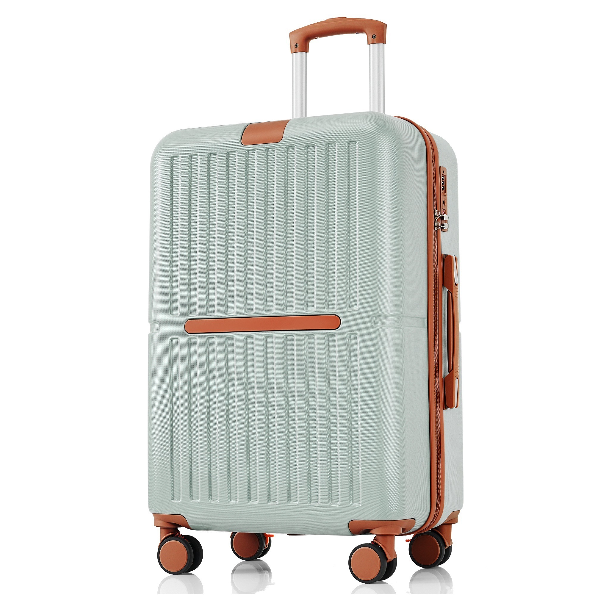 【2点購入で150OFF】【夏日限り激安SALE】スーツケース Mサイズ USBポート付き キャリーケース ストッパー付き カップホルダー付き フック式底足 3日~7日 大容量 超軽量 軽い おしゃれ