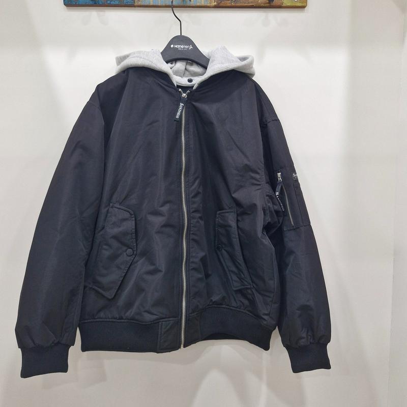 (순천모다) ティーンズフード取り外し可能航空ジャンパー 14540-010-802-41-100_SC