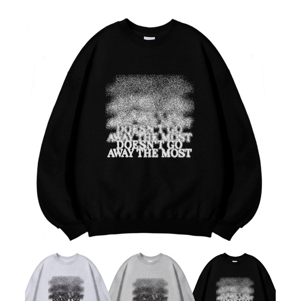 一番溶けやすいスウェットシャツ3色