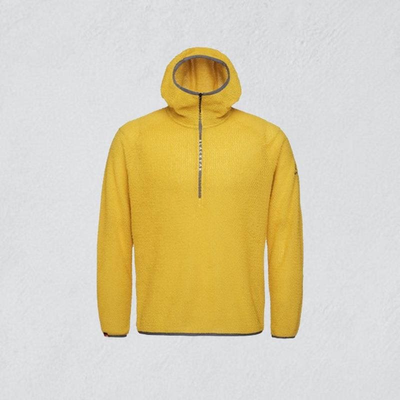 [新世界天安牙山店] 25年度 F/W 新商品 男性 DNS ポーラテック アルファ90 フーディ ハーフジップアップ1 ( 1BYZTFU003 )