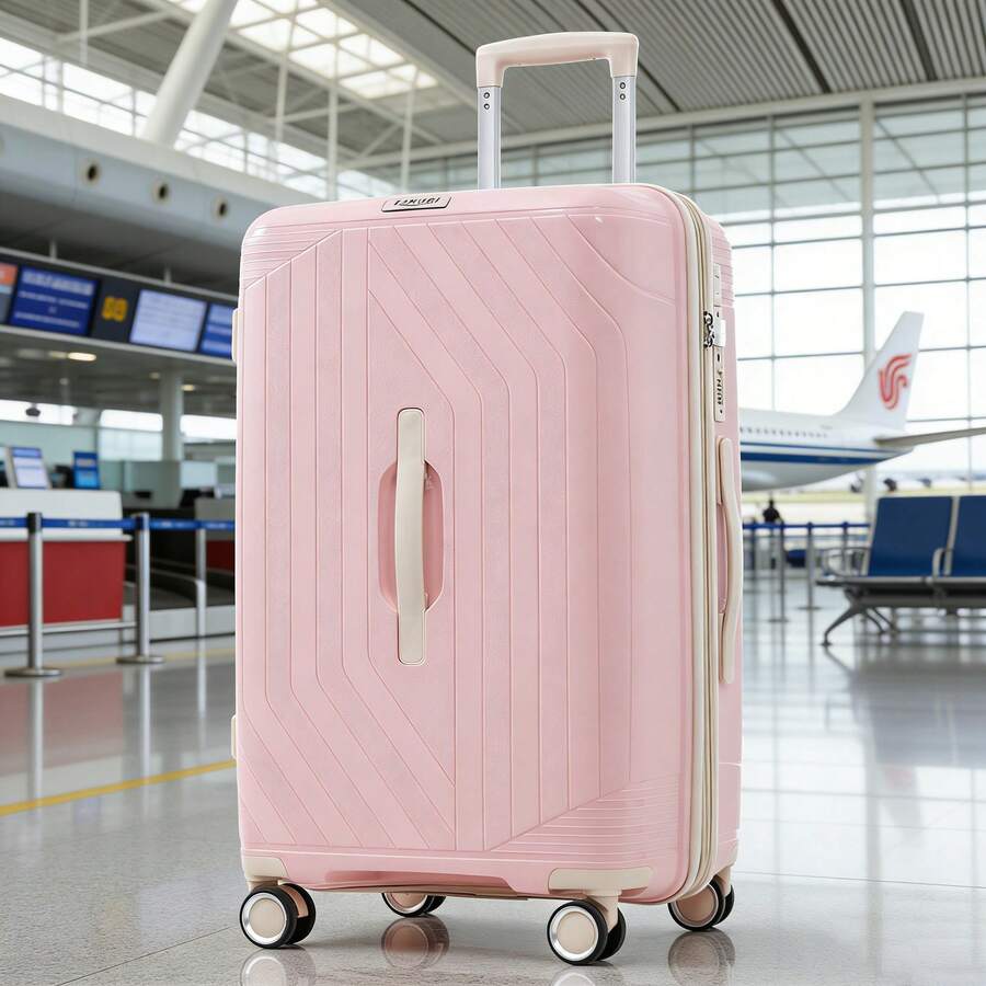 スーツケース キャリーケース 大容量 軽量 キャリーバッグ ストッパー付き USBポート TSAロック ダブルキャスター 機内持ち込み(Sのみ) 容量拡張機能 修学旅行 かわいい 中学生